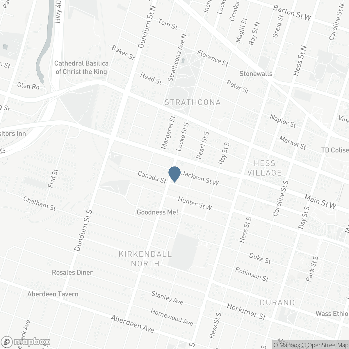 101 LOCKE Street Unit# 609, Hamilton, Ontario L8P 4A6